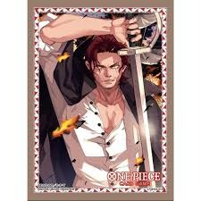One Piece Card Game Official Sleeves: Assortment 10 - Shanks (70-Pack)